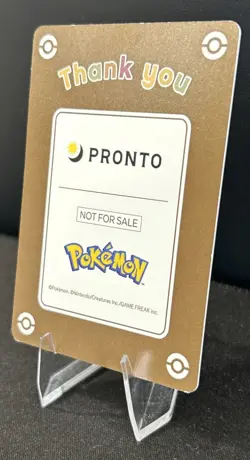 Pokemon Pikachu & Eevee Pronto Promo Card - Image 5