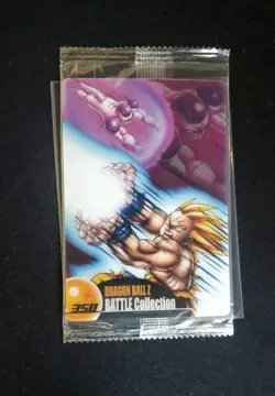 Morinaga Battle Collection 350 Dragon Ball Card Goku Vs Frieza Sealed - Image 1