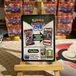 Pokemon TCG Mew EX SVP Blackstar 151 Promo Card 053 Scarlet & Violet Sealed - Image 2