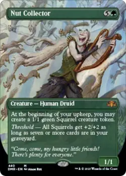 MTG English Nut Collector (Borderless) NM Normal Dominaria Remastered - Image 1
