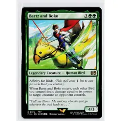 MTG Magic the Gathering Bartz and Boko (175/764) Final Fantasy NM - Image 1