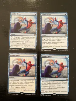 Spider-Sense X4X NM/M Marvel’s Spider-Man SPM Magic the Gathering MTG - Image 1