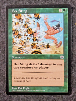 Bee Sting Portal Never Played Magic the gathering MTG (DS3D1L1) - Image 1