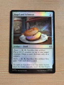 Bagel And Schmear - 161 - MTG: Spider-Man: Eternal-Legal - Common - FOIL - Image 1