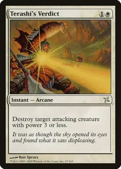 (2x) TERASHI'S VERDICT - Betrayers of Kamigawa - MTG Magic the Gathering Card - Image 1