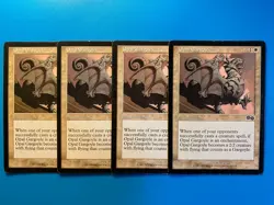 MTG 4x Opal Gargoyle # 25 Urza's Saga Pauper Magic the Gathering x4 MP - Image 1