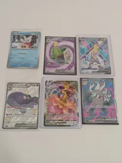 Pokemon Sealed Promo/Full Art/Paldean Fates Full Art Holo Cards - Image 1