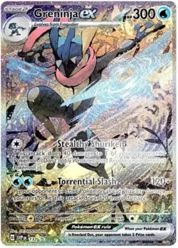 Pokemon Greninja ex - 132 NM 1st Edition Normal SV: Scarlet & Violet Promo Cards - Image 1