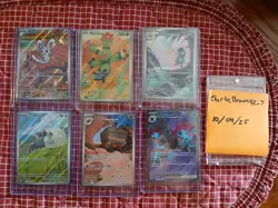 Pokemon TCG Illustrated Rare 6 Card Lot Including Minccino - Image 1