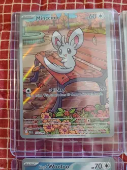 Pokemon TCG Illustrated Rare 6 Card Lot Including Minccino - Image 2