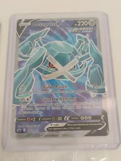 Pokemon Sealed Promo/Rainbow Rare/Machamp/Metagross Full Art Holo Cards - Image 5