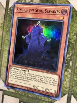 YuGiOh KING OF THE SKULL SERVANTS Super Rare OP16-EN005 - Image 1