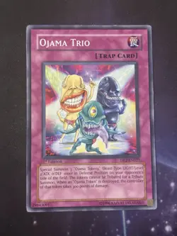 Yugioh! Ojama Trio - DP2-EN027 - Common - 1st Edition MP, English - Image 1