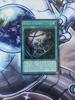 (MP25) Yugioh! Black Garden MP25-EN132 Prismatic Secret Rare 1st Edition VLP - Image 1