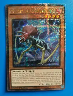 Near Mint Yugioh Miscellaneousaurus - RA04-EN022 - Quarter Century Secret Rare - Image 1