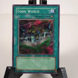 YuGiOh Toon World MRL-076 - 1st Edition Super Rare 1996 - Never Played NM/M - Image 1