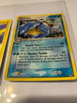 3-LOT -POKEMON CARDS ( BLASTOISE ,VENUSAUR, PIKACHU ) HP 50 6/10 PBG-1P7-H6N Fre - Image 4