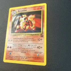 Black Star Promo Arcanine #6 Pokemon Card WOTC 1999 NM - Image 2