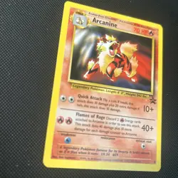Black Star Promo Arcanine #6 Pokemon Card WOTC 1999 NM - Image 3