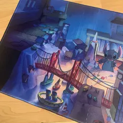 Lilo And Stitch Rubber Playmat Play Mat For Tcg Trading Card Games Lorcana - Image 3