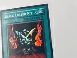 Yu-Gi-Oh! Card - Black Luster Ritual SYE-025 - Super Rare Holo 1st Edition - LP - Image 3