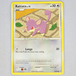 Rattata 73/99 Arceus Non Holo Common Pokemon Card TCG English LP - Image 1