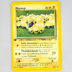 Mareep 65/111 Neo Genesis 1st Edition Vintage Pokemon Card TCG English MP - Image 1