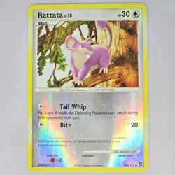 Rattata 103/132 Secret Wonders Reverse Holo Common Pokemon Card TCG English MP - Image 1