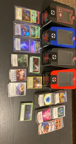 Chaotic TCG Card Lot+4 Tins(400+ Cards) - Image 1