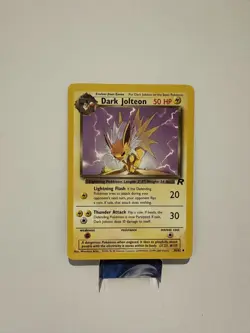 Pokemon Card Dark Jolteon 38/82 Team Rocket Set WOTC LP/NM - Image 1