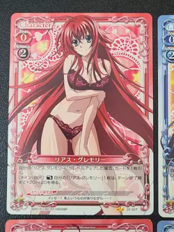 High School DxD - Precious Memories / Lingerie Girls - 12 Card Set (Akeno DMG) - Image 2