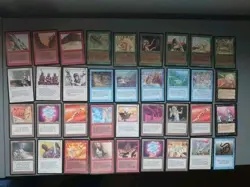 36. The Dark MTG Cards Only Lot. Old Vintage Inc Reflecting Mirror,War Barge - Image 1