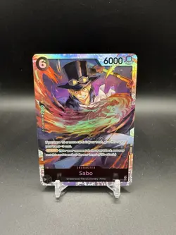 One Piece TCG | Sabo PRB02-014 SR - One Piece Card the Best Vol. 2 NM - Image 1