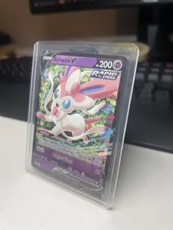 Sylveon V SWSH202 NM Holofoil Promo Rare Pokemon Card - Image 2