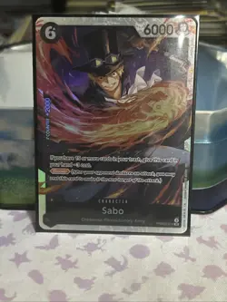 One Piece Card Game Sabo PRB02-014 SR English - Image 1