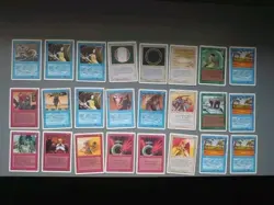 24 Unlimited MTG Cards Only Lot Old Vintage Inc Guardian Angel,Jump,Craw Wurm - Image 1