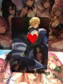 Artoria Fate/Grand Order Waifu Card Goddess Story CCG Anime Hentai Waifu Card - Image 1