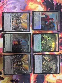 Spiderman Magic The Gathering Token Foil Cards - Image 1