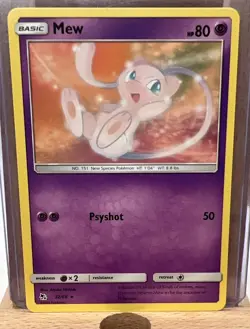 Pokemon Card Mew RARE 32/68 Hidden Fates 2019 NM - Image 1