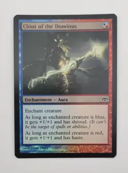 MTG magic cards 1x Clout of the Dominus - Foil Eventide NM-Mint, English - Image 1