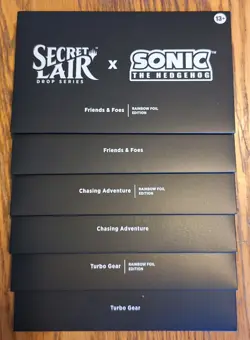 MTG Sonic x Secret Lair 100% Complete Bundle Foil & Non-Foil Sealed BRAND NEW - Image 1