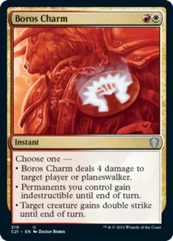 1 x Boros Charm - Commander 2021 - Light Play - MTG - Image 1