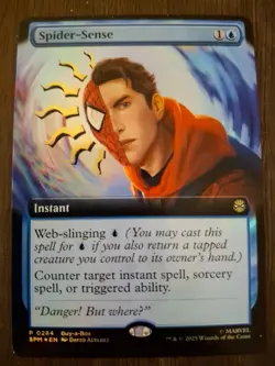 Spider-Sense (Borderless) Marvel's Spider-Man Foil - Image 1
