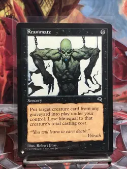 Reanimate (Non-foil) The List Reprints Uncommon MTG - Image 1