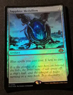 Sapphire Medallion - Foil - MH3 - NM - EN - 0296 - Image 1