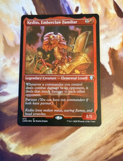 Kediss, Emberclaw Familiar (Foil Etched) Commander Legends Foil - Image 1