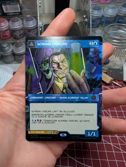 Norman Osborn - 0220 - M - Borderless - Foil - Marvel's Spider-Man - MTG - NM/M - Image 3