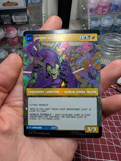 Norman Osborn - 0220 - M - Borderless - Foil - Marvel's Spider-Man - MTG - NM/M - Image 5