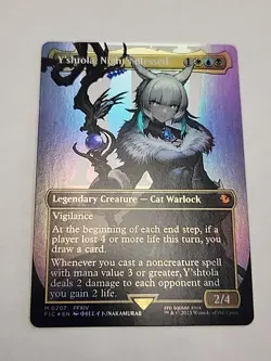 MTG Magic Final Fantasy Borderless Foil Y'shtola, Night's Blessed - Image 1