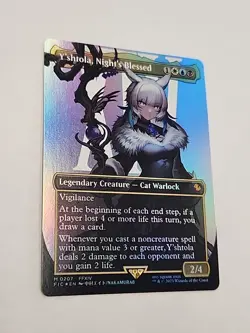 MTG Magic Final Fantasy Borderless Foil Y'shtola, Night's Blessed - Image 2